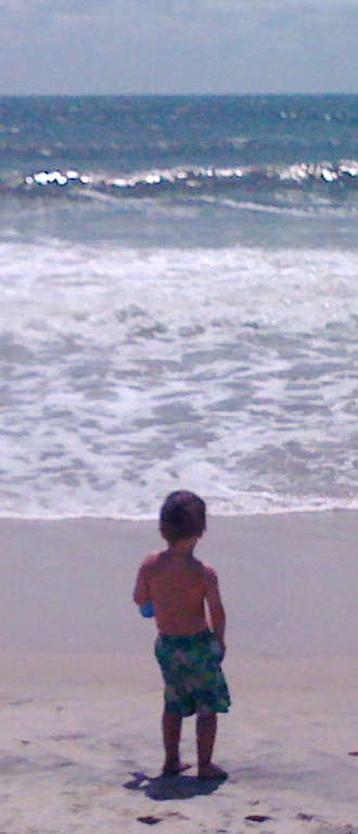 James at LBI, 2009